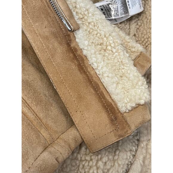 Gucci NWT EU 38 US 6 Womens Sherling Lamb Fur Hooded Coat NEW with Imperfections - Picture 11 of 16